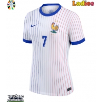 France Antoine Griezmann #7 Replica Away Shirt Ladies Euro 2024 Short Sleeve